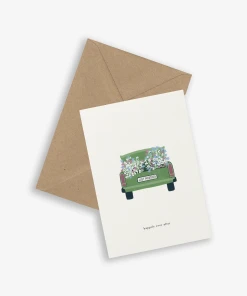 Kartotek Grußkarte - Hochzeitsauto - Happily Ever After Glückwunsch Und Grußkarten