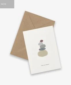 Kartotek Grußkarte Rock Balance