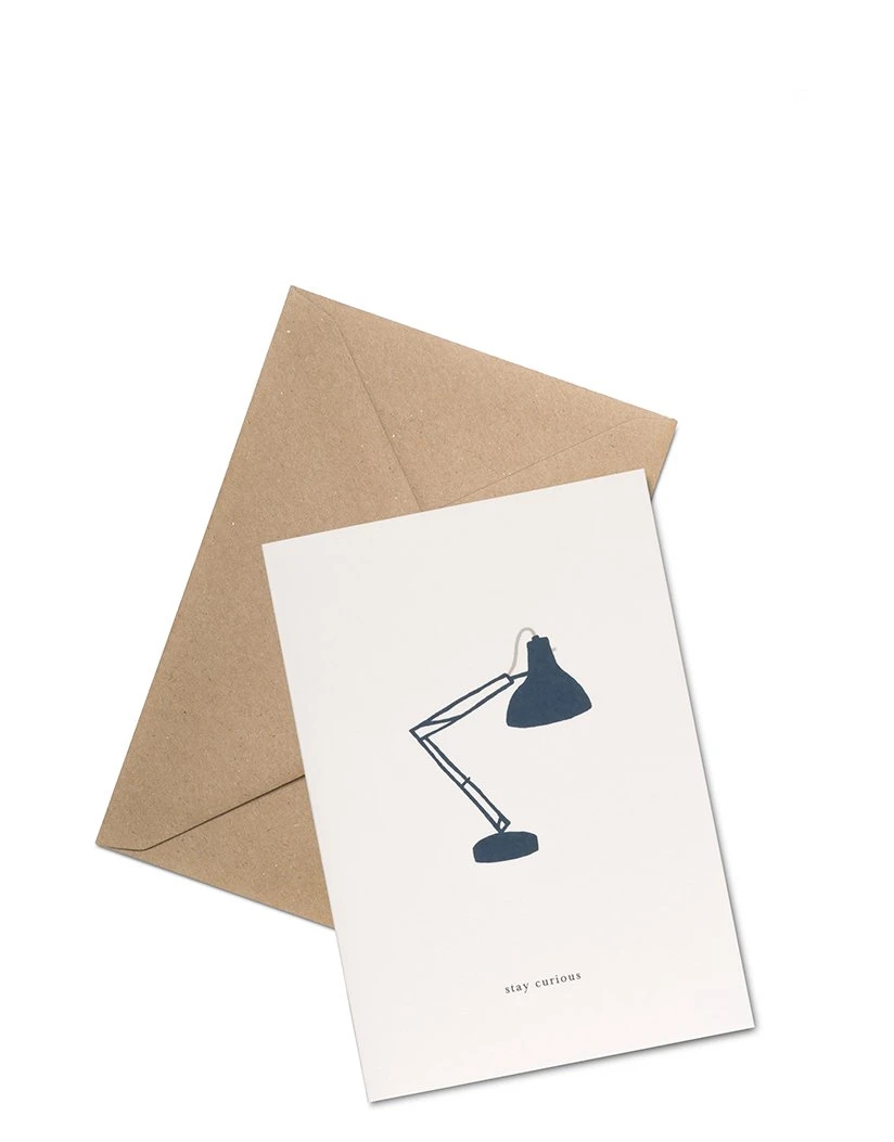 Kartotek Grußkarte - Stay Curious - Bleib Neugierig! 3 Kartotek Grußkarte - Stay Curious - Bleib Neugierig!