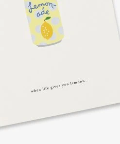 Kartotek Glückwunsch Und Grußkarten Grußkarte - When Life Gives You Lemons...