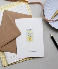 Kartotek Glückwunsch Und Grußkarten Grußkarte - When Life Gives You Lemons...