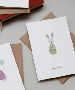 Kartotek Glückwunsch Und Grußkarten Hello Little One - Glückwunschkarte Zur Geburt