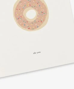 Kartotek Glückwunsch Und Grußkarten Oh You! - Grußkarte Mit Donut