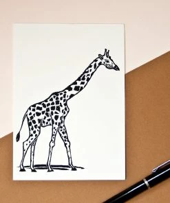 Katja Rub Glückwunsch Und Grußkarten Grußkarte Giraffe