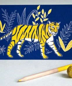 Katja Rub Kinder Grußkarte Tiger