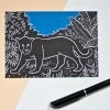 Katja Rub Jaguar Postkarte Glückwunsch Und Grußkarten