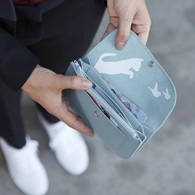 Keecie Geldbörsen Cat Chase Wallet - Gelbe Ledergeldbörse Mit Siebdruck Katzen 5 Keecie Geldbörsen Cat Chase Wallet - Gelbe Ledergeldbörse Mit Siebdruck Katzen