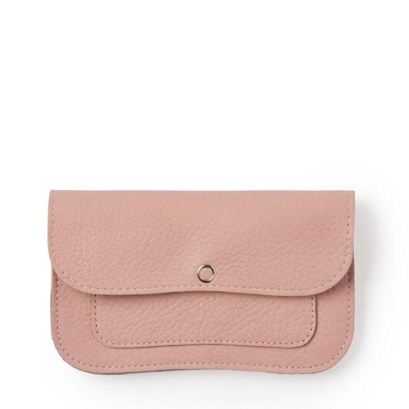 Keecie Flash Forward Wallet - Rosa Ledergeldbörse Mit Siebdruck Innenleben Keecie Flash Forward Wallet - Rosa Ledergeldbörse Mit Siebdruck Innenleben