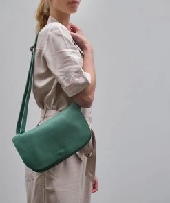 Keecie Taschen Grüne Handtasche Aus Leder - Lazy Boy