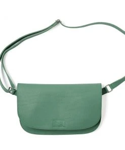Keecie Taschen Grüne Handtasche Aus Leder - Lazy Boy