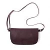 Keecie Handtasche Aus Leder Aubergine - Lazy Boy