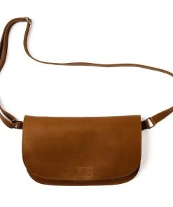 Keecie Taschen Handtasche Aus Leder - Lazy Boy - Cognac