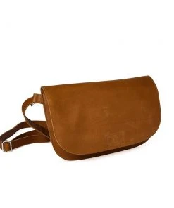 Keecie Taschen Handtasche Aus Leder - Lazy Boy - Cognac