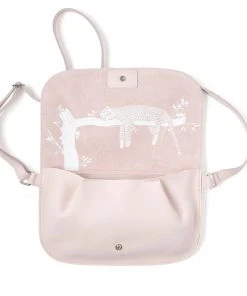 Keecie Handtasche Aus Leder - Lazy Boy - Puderrosa