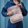 Keecie Handtasche Aus Leder - Lazy Boy - Puderrosa 1 Keecie Handtasche Aus Leder - Lazy Boy - Puderrosa