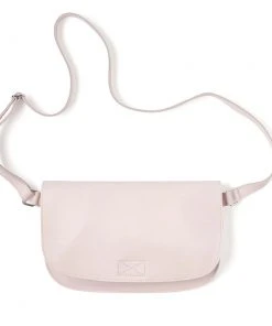 Keecie Handtasche Aus Leder - Lazy Boy - Puderrosa