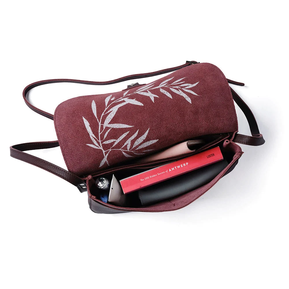 Keecie Lederhandtasche Wish Tree - Aubergine 5 Keecie Lederhandtasche Wish Tree - Aubergine