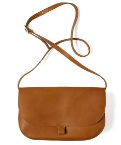 Keecie Lederhandtasche Wish Tree - Cognac