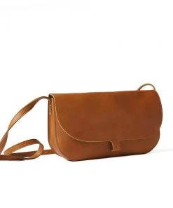 Keecie Lederhandtasche Wish Tree - Cognac