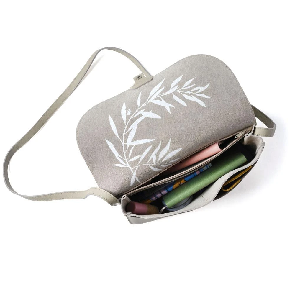 Keecie Lederhandtasche Wish Tree - Hellgrau Taschen 6 Keecie Lederhandtasche Wish Tree - Hellgrau Taschen