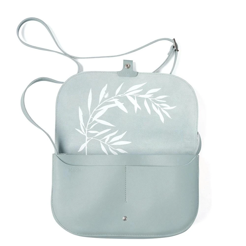 Keecie Lederhandtasche Wish Tree - Hellblau Taschen Keecie Lederhandtasche Wish Tree - Hellblau Taschen