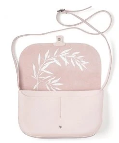 Keecie Lederhandtasche Wish Tree - Puderrosa Taschen