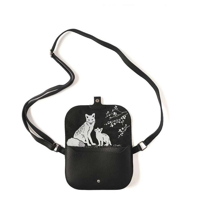 Keecie Little Fox - Kleine Handtasche - Schwarz Taschen Keecie Little Fox - Kleine Handtasche - Schwarz Taschen