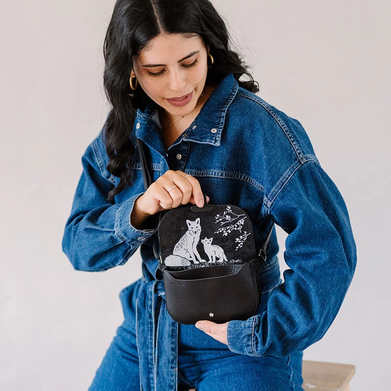 Keecie Little Fox - Kleine Handtasche - Schwarz Taschen Keecie Little Fox - Kleine Handtasche - Schwarz Taschen