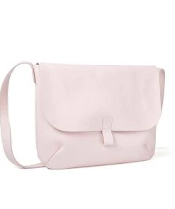 Keecie Messenger Bag Aus Leder Puderrosa "Back Yard" Taschen 10 Keecie Messenger Bag Aus Leder Puderrosa