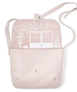 Keecie Messenger Bag Aus Leder Puderrosa "Back Yard" Taschen 9 Keecie Messenger Bag Aus Leder Puderrosa