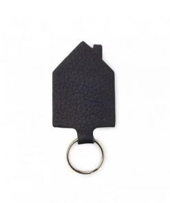 Keecie Schlüsselanhänger Haus Schwarz