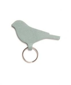 Keecie Schlüsselanhänger Vogel Hellblau Mint