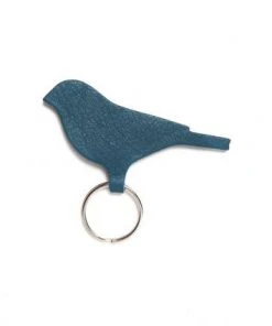 Keecie Schlüsselanhänger Vogel Mittelblau