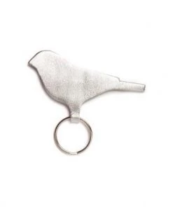 Keecie Schlüsselanhänger Vogel Silber