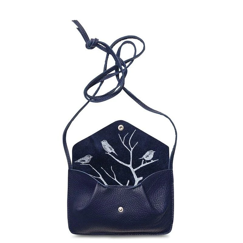 Keecie Backing Vocals - Kleine Dunkelblaue Ledertasche Taschen Keecie Backing Vocals - Kleine Dunkelblaue Ledertasche Taschen