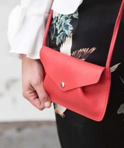 Keecie Euis, Federmäppchen, Kulturbeutel Backing Vocals Kleine Ledertasche Coral 4 Keecie Euis, Federmäppchen, Kulturbeutel Backing Vocals Kleine Ledertasche Coral