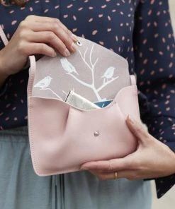 Keecie Taschen Backing Vocals Kleine Ledertasche Rosa