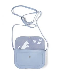 Keecie Taschen Cat Chase Kleine Ledertasche Lavender