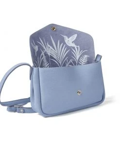 Keecie Taschen Kleine Ledertasche Lavender Mit Siebdruck Auf Der Innenseite - Humming Along Bag 13 Keecie Taschen Kleine Ledertasche Lavender Mit Siebdruck Auf Der Innenseite - Humming Along Bag