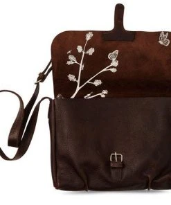 Keecie Kleine Messenger Bag - Flora Und Fauna Braun