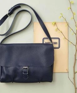 Keecie Taschen Kleine Messenger Bag - Flora Und Fauna Dunkelblau