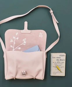 Keecie Taschen Kleine Messenger Bag - Flora Und Fauna Puderrosa