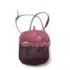 Keecie Taschen Move Mountains Bag Kleine Ledertasche Aubergine