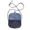 Keecie Move Mountains Bag Kleine Ledertasche Blau