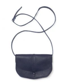 Keecie Move Mountains Bag Kleine Ledertasche Blau