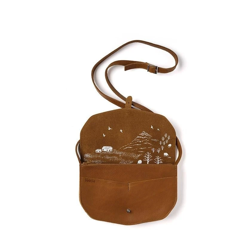 Keecie Move Mountains Bag Kleine Ledertasche Cognac Taschen Keecie Move Mountains Bag Kleine Ledertasche Cognac Taschen