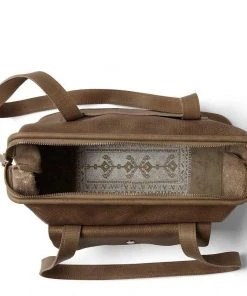 Keecie Taschen Room Service, Ledertasche Im Dokterkoffer- Stil, Cement