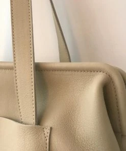 Keecie Taschen Room Service, Ledertasche Im Dokterkoffer- Stil, Cement