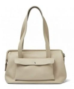 Keecie Taschen Room Service, Ledertasche Im Dokterkoffer- Stil, Cement