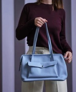 Keecie Room Service, Ledertasche Im Dokterkoffer- Stil, Lavender